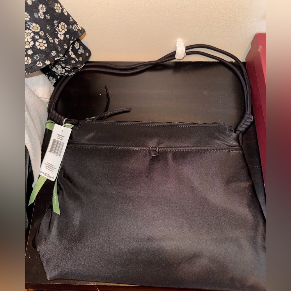 Vera Bradley Sleek Black Crossbody Bag